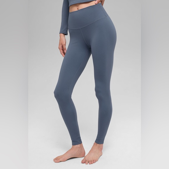ALO Yoga Pants - ALO Yoga Softsculpt High-Waist Legging in Bluestone - S